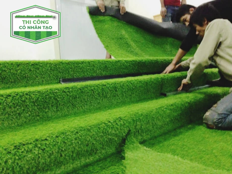 Quy Trình Thi Công 300m2 Thảm Cỏ Nhân Tạo Tại Trường Học Đồng Nai