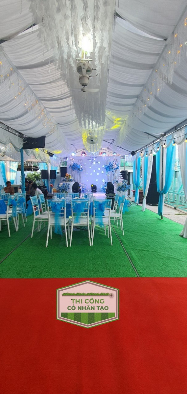 Vai Trò Quan Trọng Của Cỏ Nhân Tạo Trong Trang Trí Sự Kiện