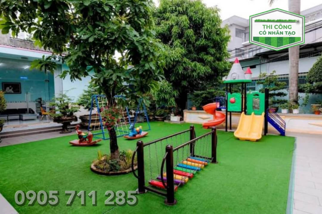 Biến Đổi Không Gian Sống Với Cỏ Nhân Tạo